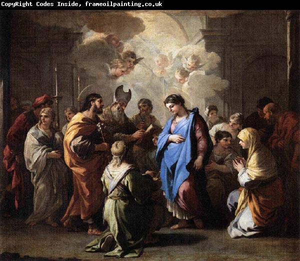 Luca Giordano Marriage of the Virgin