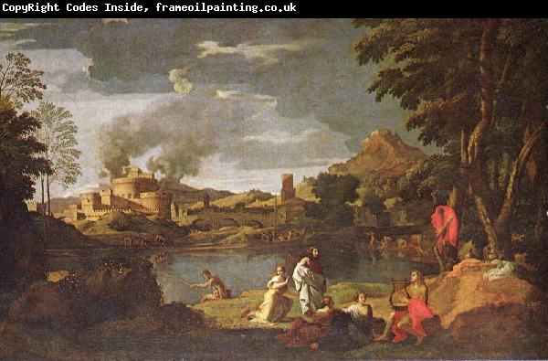 Nicolas Poussin Orpheus und Eurydike