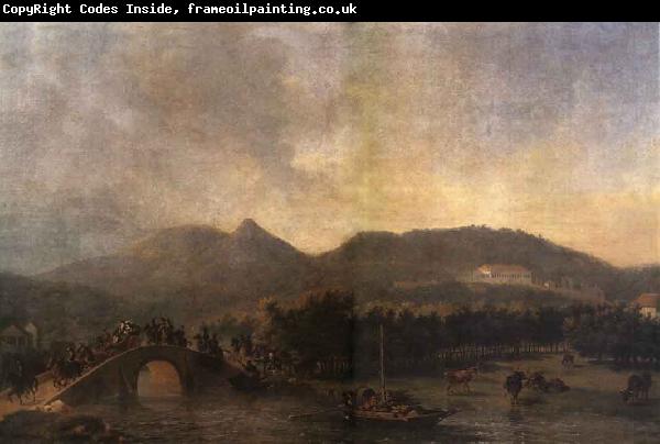 Nicolas-Antoine Taunay The Royal Processions Crossing of Maracana Bridge