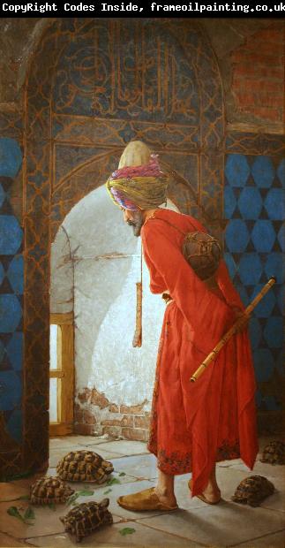 Osman Hamdy Bey The Tortoise Trainer