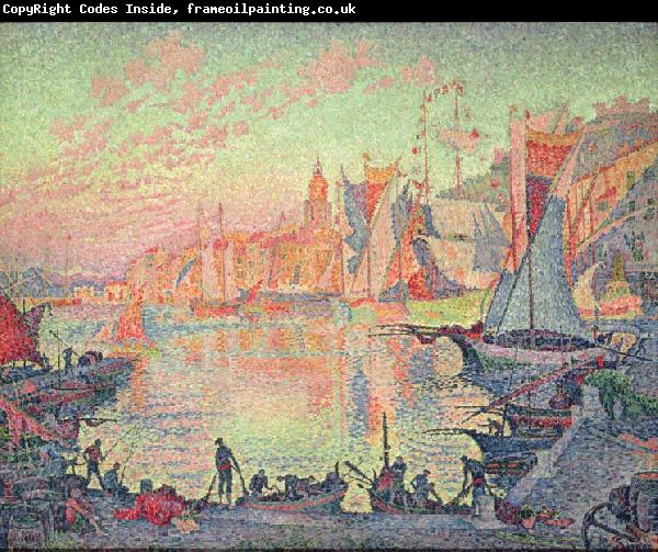 Paul Signac The Port of Saint Tropez