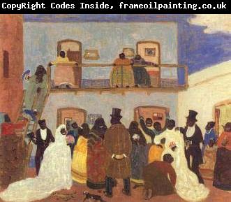 Pedro Figari Doble boda