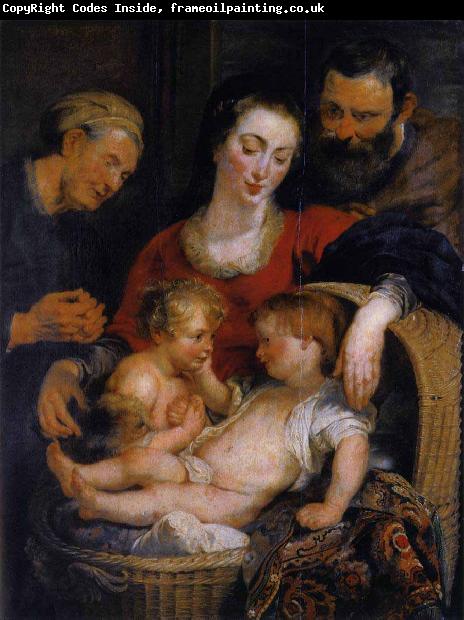 Peter Paul Rubens The Holy Family with St Elizabeth