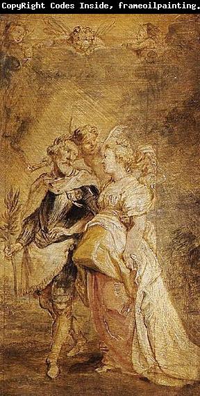 Peter Paul Rubens The Marriage of Henri IV of France and Marie de Medicis