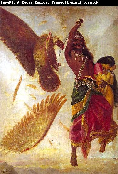 Raja Ravi Varma Jatayu Vadham