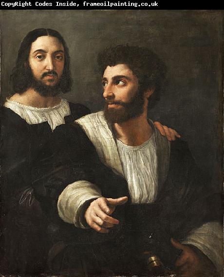 Raphael Self portrait with a friend