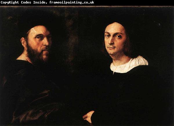 Raphael Portrait of Andrea Navagero and Agostino Beazzano