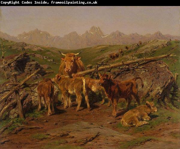 Rosa Bonheur Weaning the Calves