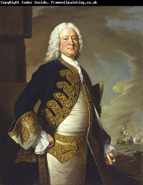 Thomas Hudson Portrait of John Byng