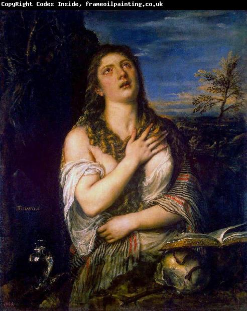 Titian Penitent Magdalene