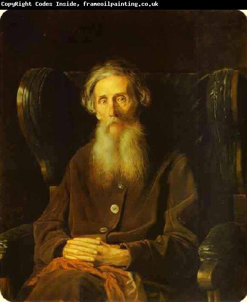 Vasily Perov The Portrait of Vladimir Dal