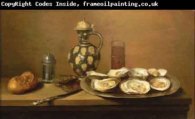 Willem Claesz. Heda Still Life with Oysters