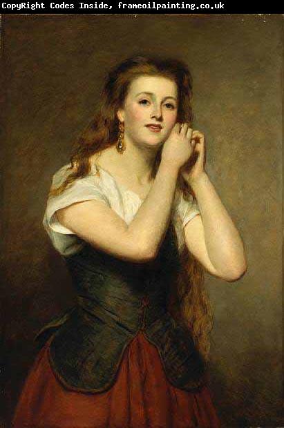 William Powell Frith The new earrings