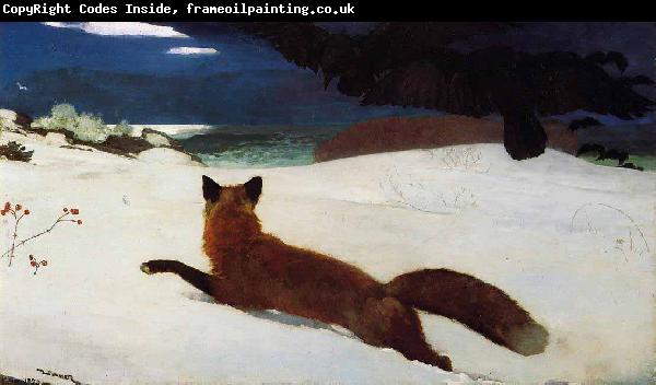 Winslow Homer The Fox Hunt