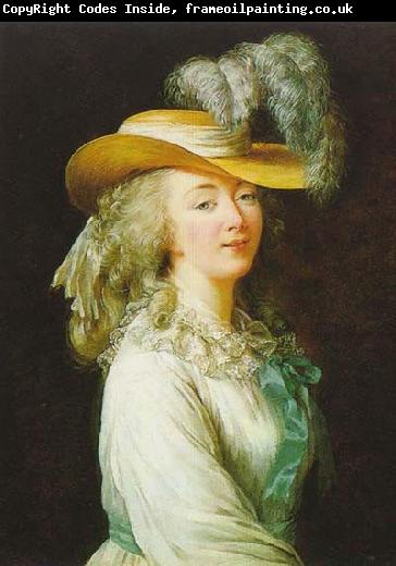 elisabeth vigee-lebrun Portrait of Madame du Barry