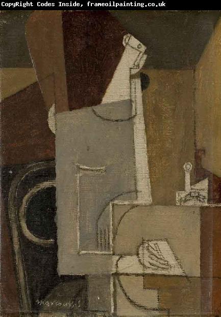 louis marcoussis Personnage ecrivant