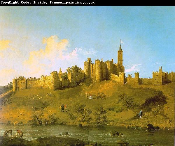 Canaletto Alnwick Castle at Northumberland