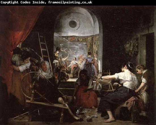 Diego Velazquez The Spinners or The Fable of Arachne