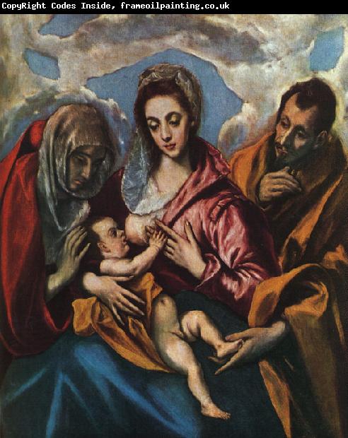 El Greco Holy Family