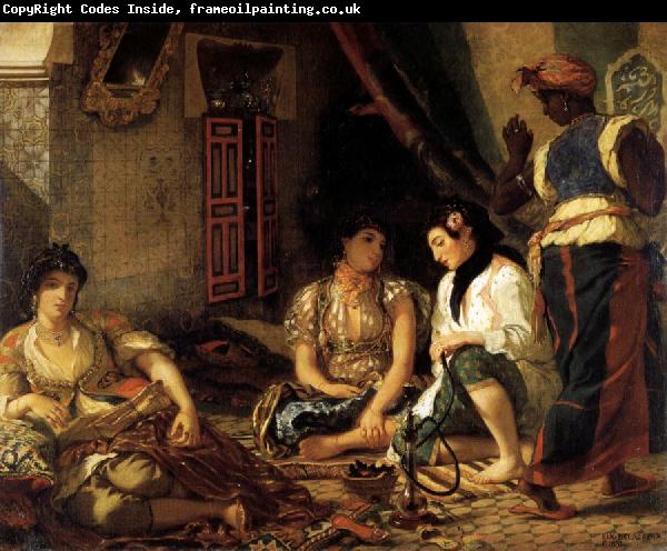 Eugene Delacroix Women of Algiers