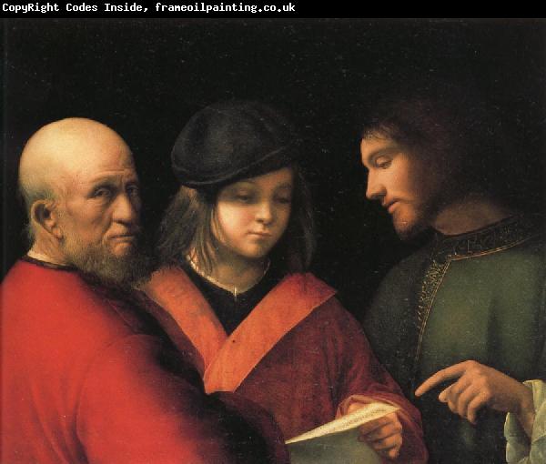 Giorgione The Singing Lesson