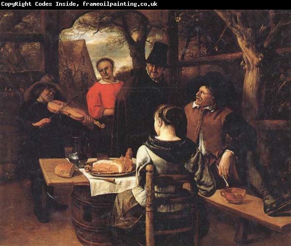 Jan Steen The Meal