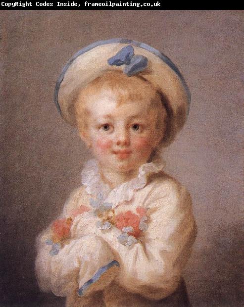 Jean Honore Fragonard A Boy as Pierrot