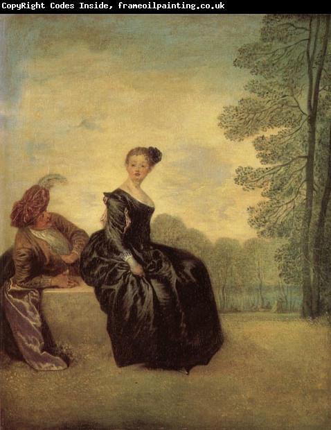 Jean-Antoine Watteau A Capricious Woman