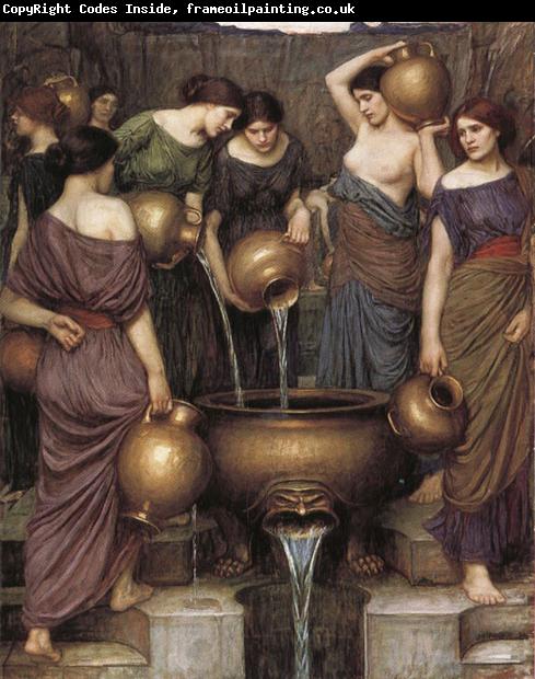 John William Waterhouse The Danaides