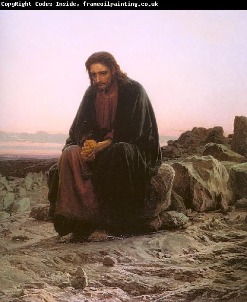 Kramskoy, Ivan Nikolaevich Christ in the Wilderness