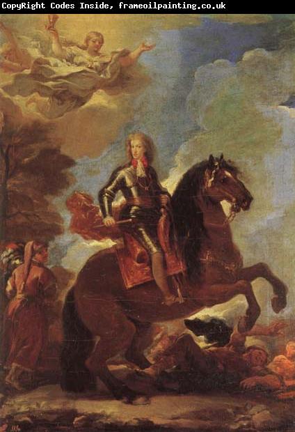 Luca Giordano Equestrian Portrait of Charles II