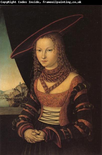 Lucas Cranach the Elder Portrait of a Lady