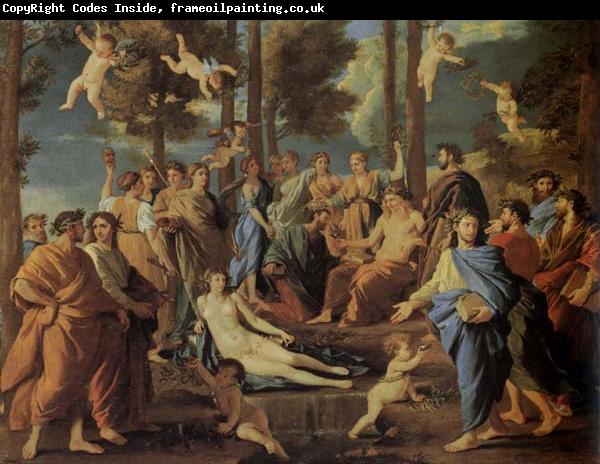 Nicolas Poussin Parnassus