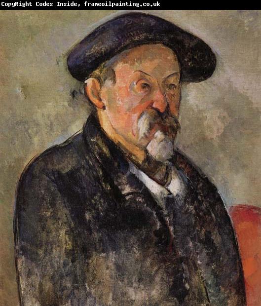 Paul Cezanne Autoportrait au beret