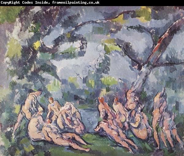 Paul Cezanne The Bathers