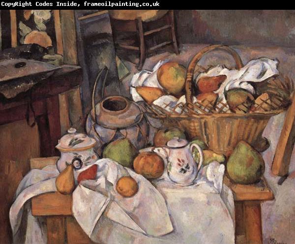 Paul Cezanne Still Life with Ginger Pot