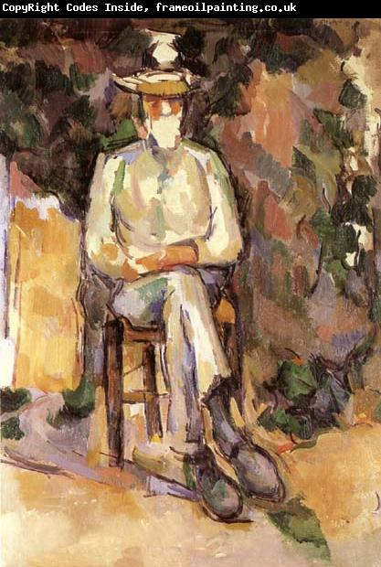 Paul Cezanne Portrait du jardinier Vallier