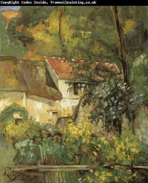 Paul Cezanne The House of Pere Lacroix in Auvers