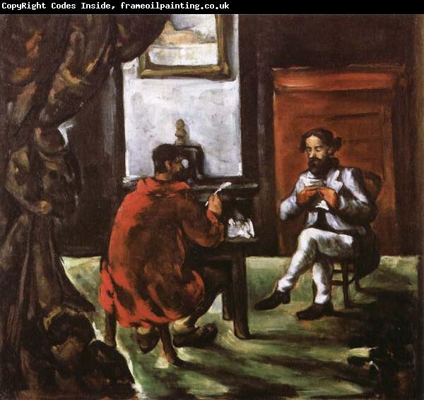 Paul Cezanne Paul Alexis Reading to Zola