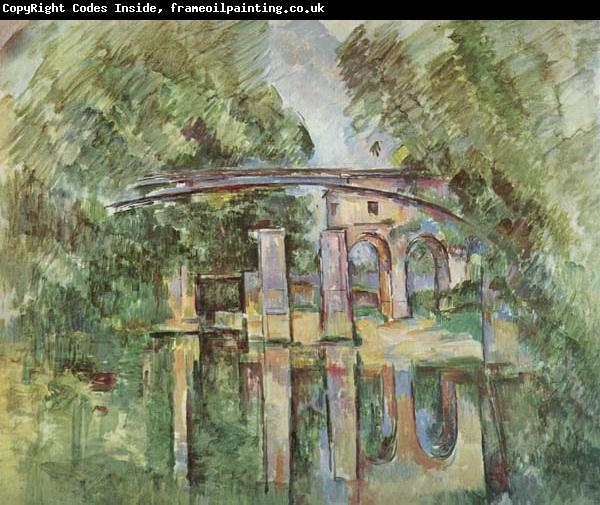 Paul Cezanne Aqueduct and Lock