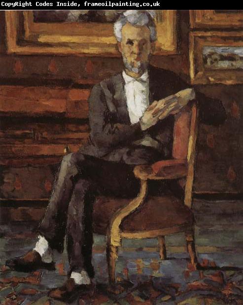 Paul Cezanne Portrait of Victor Chocquet