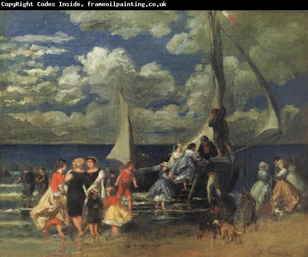 Pierre Renoir Return of a Boating Party