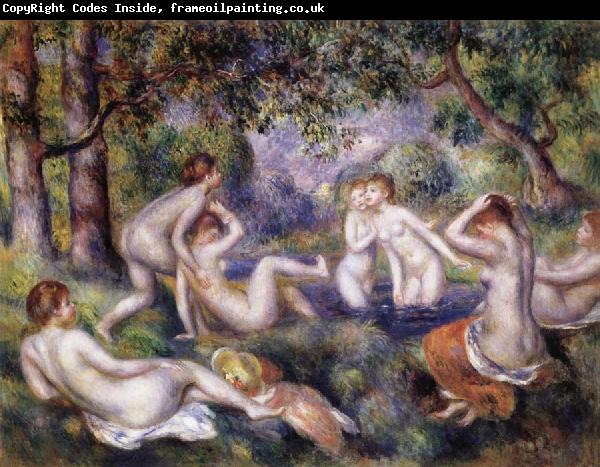 Pierre Renoir Bathers in the Forest