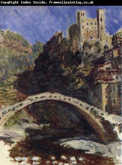 Pierre Renoir The Castle ar Dolceaqua