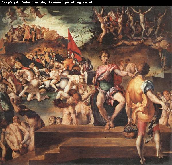 Pontormo Martydom of St.Maurice and the Theban Legions