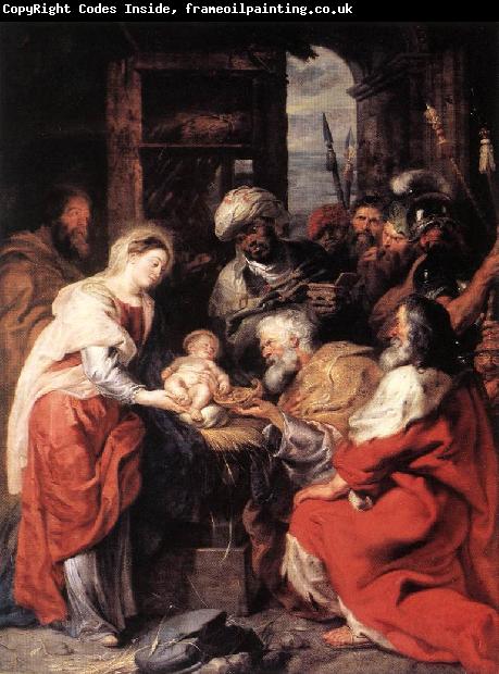 RUBENS, Pieter Pauwel Adoration of the Magi