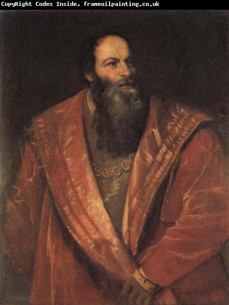 Titian Portrait of Pietro Aretino