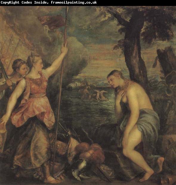 Titian Religion Supported by Spain