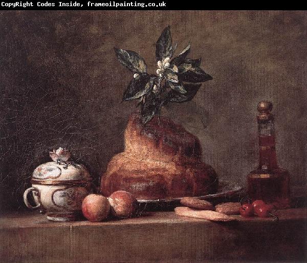 jean-Baptiste-Simeon Chardin La Brioche