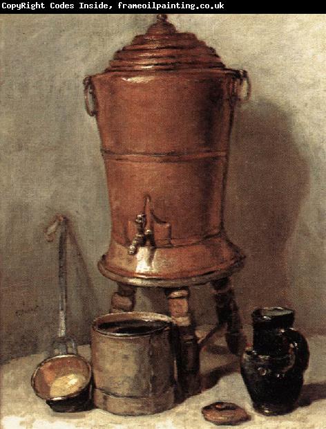 jean-Baptiste-Simeon Chardin The Copper Drinking Fountain